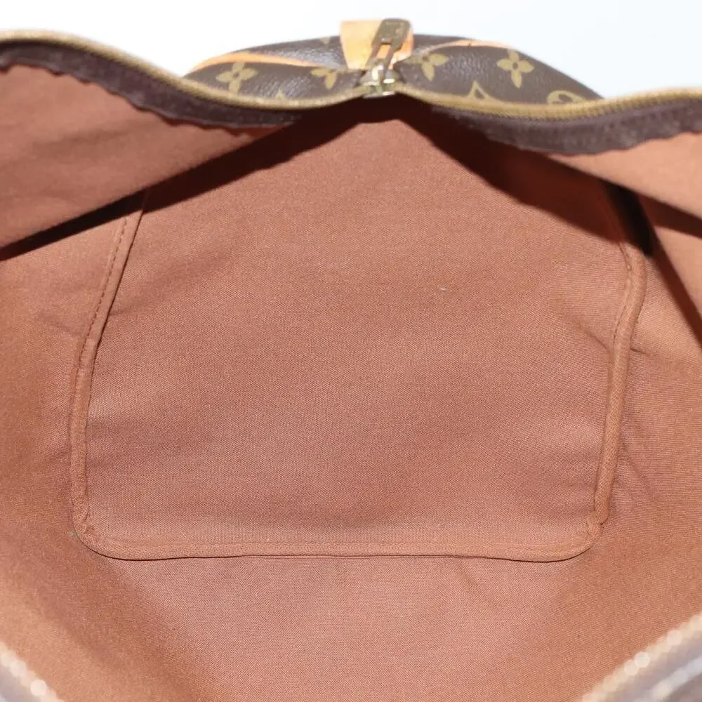 Louis Vuitton Monogram Keepall 60 Travel Bag Brown